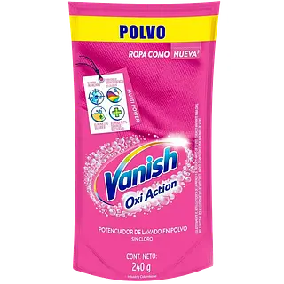 QUITAMANCHAS ROSADO VANISH*240G