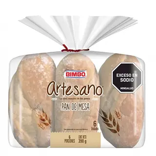 PAN MESA ARTESANO BIMBO*6U