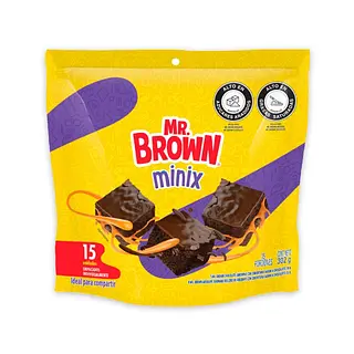 PONQUE BROWNIE MINIX SURTIDO BIMBO*302G
