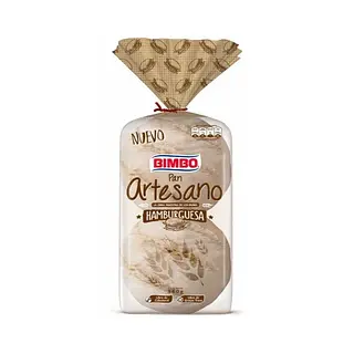 PAN HAMBURGUESA ARTESANO BIMBO*4U