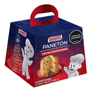 PAN PANETON FRUTA BIMBO * 450G
