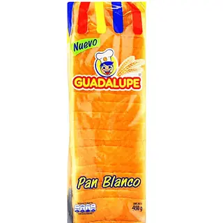 PAN TAJADO BLANCO GUADALUPE*450G