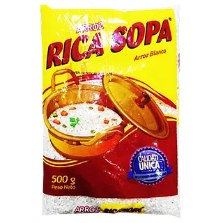 ARROZ BLANCO SOPA RICA SOPA*500G