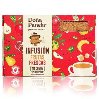 PANELA CUBOS FRUTA DOÑA PANELA*24U