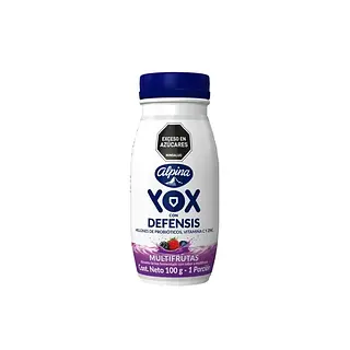 YOGURT MULTIFRUTAS YOX *100GR