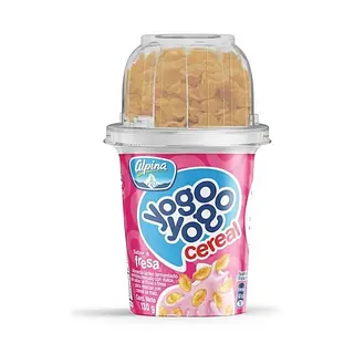 YOGURT FRESA HOJUELAS YOGO YOGO *130ML