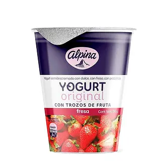 YOGURT FRESA ALPINA *200GR
