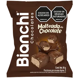 CARAMELO BIANCHI MALTEADA CHOCOLATE*55GR