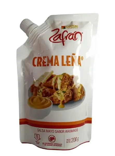 SALSA CREMA LEÑA ZAFRAN*200G