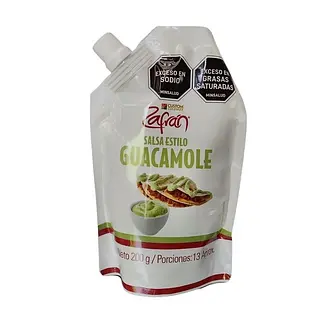 SALSA GUACAMOLE ZAFRAN*200GR