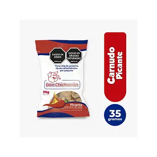 SNACK CHICHARRON PICANTE DON CHICHA*35GR