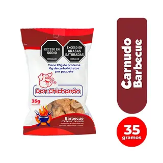 SNACK CHICHARRON BARBECUE DON CHICH*35GR