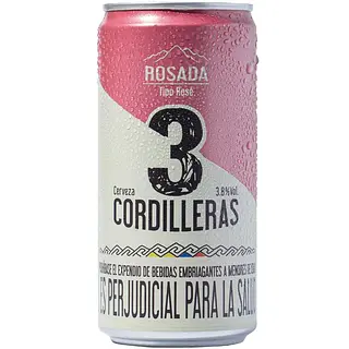 CERVEZA ROSE 3 CORDILLERAS*269ML