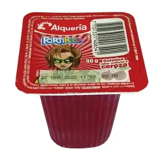 GELATINA FRESA FORTIKIDS ALQUERIA *90G