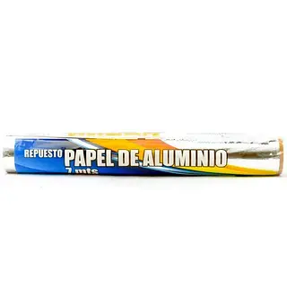 PAPEL ALUMINIO REPUESTO*7MTS