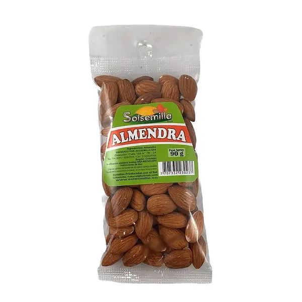 ALMENDRA SOLSEMILLA* 90G
