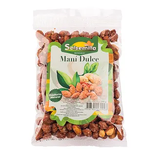 SNACK MANI DULCE SOLSEMILLA*200GR