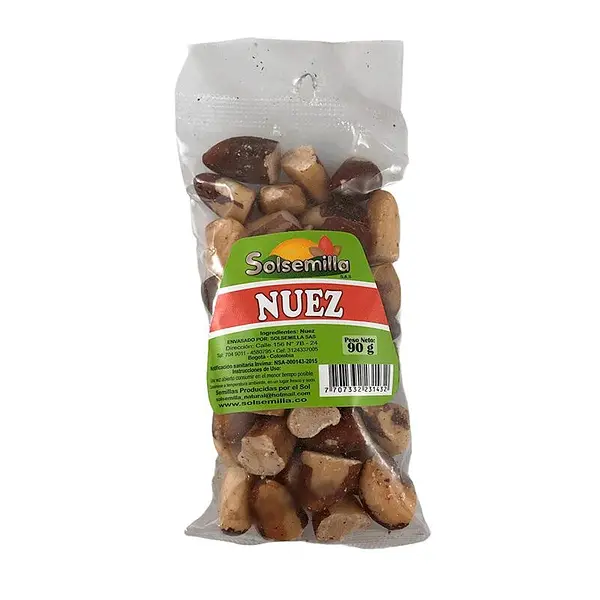 NUEZ SOLSEMILLA* 90GR