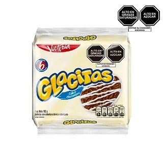 GALLETA CHOCO/NIEVE GLACITAS *6U