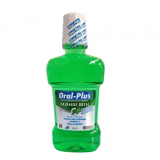 ENJUAGUE BUCAL COOL ZERO ORAL-PLUS*500ML
