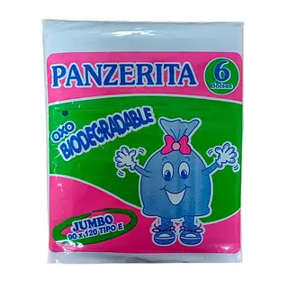 BOLSA BASURA JUMBO PANZERITA*6U