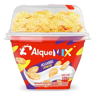 YOGURT HOJUELAS MAIZ ALQUERIA*170ML