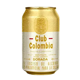 CERVEZA DORADA CLUB COLOMBIA *330ML