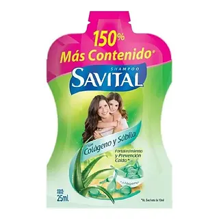 SHAMPO COLAGENO SAVITAL*25ML