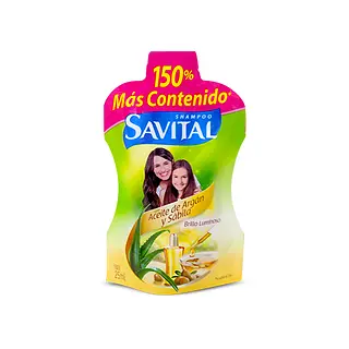 SHAMPO ACEITE ARGAN SAVITAL*25ML