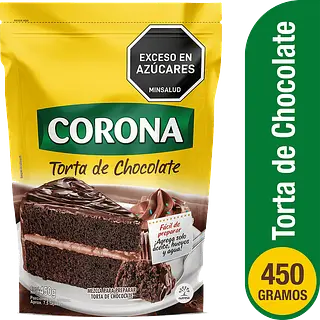 MEZCLA TORTA CHOCOLATE CORONA*450G