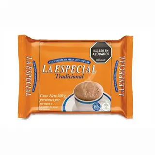 CHOCOLATE MESA TRADICIONAL LA ESPECIAL *200G