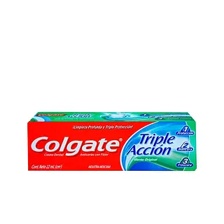 CREMA DENTAL TRIPLE ACCION COLGATE *22ML