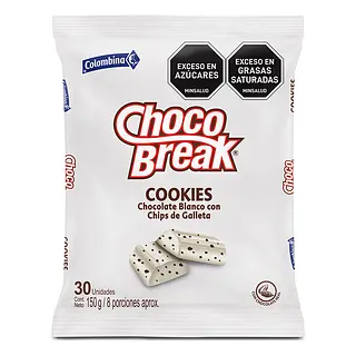 CHOCOLATINA CHOCO BREAK BLANCO*30UN