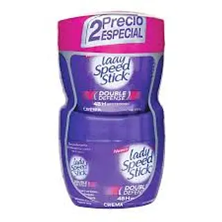 DESODORANTE POTE LADY SPEED*100G*2U