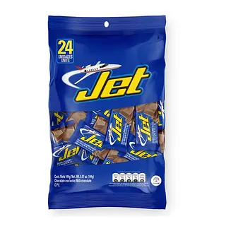 CHOCOLATINA LECHE JET *12G*24U