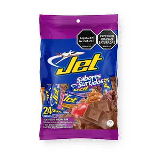 CHOCOLATINA SURTIDA JET*24U