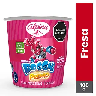 GELATINA FRESA PREMIO BOGGY *108GR