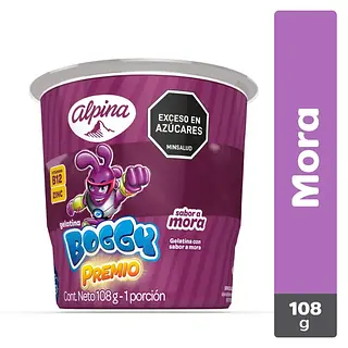 GELATINA UVA PREMIO BOGGY*108G