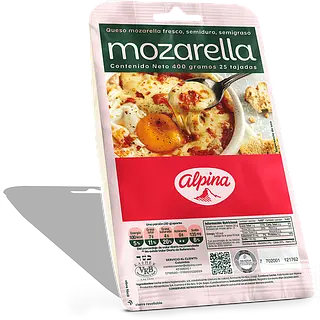 QUESO MOZARELA ALPINA*400G