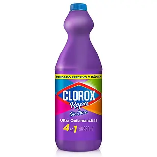 BLANQUEADOR ROPA COLOR CLOROX*930ML