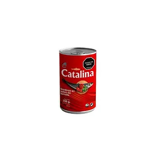 SARDINA EN SALSA DE TOMATE CATALINA*155G