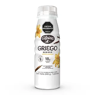 YOGURT GRIEGO VANILLA ALPINA * 18G