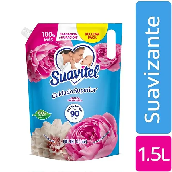 SUAVIZANTE PRIMAVERAL SUAVITEL*1.5L