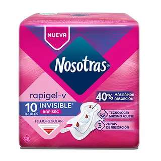 TOALLA HIGIENICA RAPISEC NOSOTRAS*10U