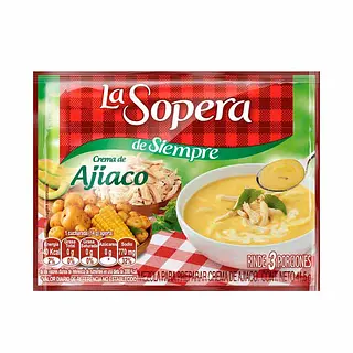 SOPA CREMA AJIACO LA SOPERA *3POR