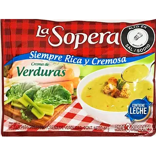 SOPA VERDURAS SOPERA* 44GR